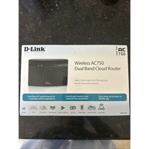 D-Link Wireless AC 750‎ Dual Band Cloud Router (DIR-810L) Brand New